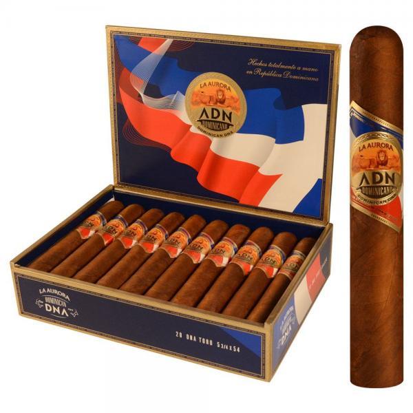 Коробка La Aurora ADN Dominicano Toro на 20 сигар