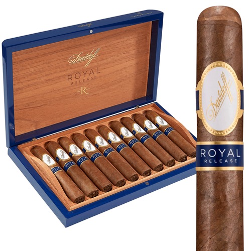 Коробка Davidoff Royal Release Robusto на 10 сигар