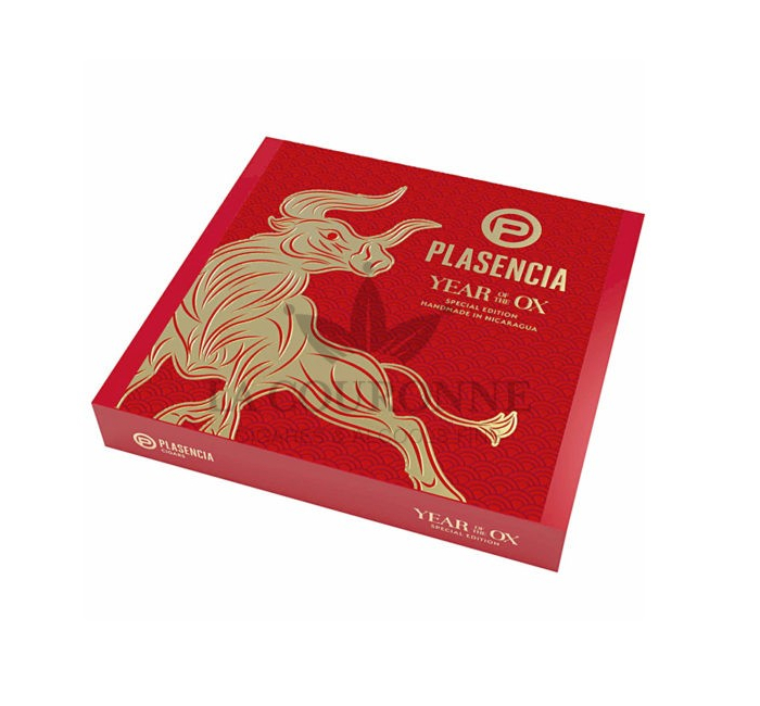 Коробка Plasencia Special Edition 2021 Year of Ox Salomones на 8 сигар