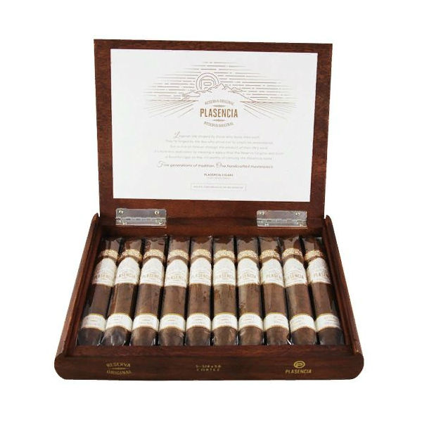 Коробка Plasencia Reserva Original Cortez на 10 сигар
