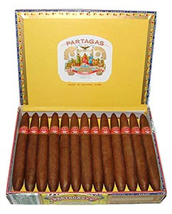 Коробка Partagas Presidentes на 25 сигар