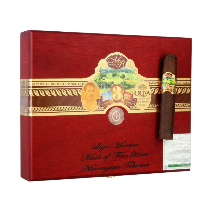 Коробка Oliva Master Blend 3 Robusto на 20 сигар