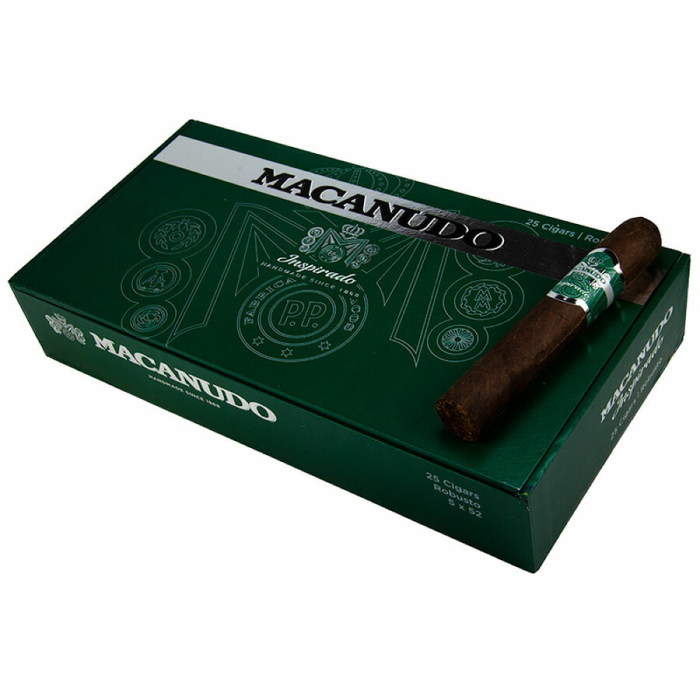 Коробка Macanudo Inspirado Green Robusto на 25 сигар