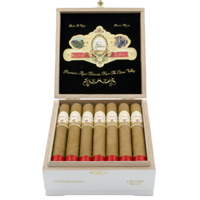 Коробка La Galera Connecticut El Lector Toro на 20 сигар
