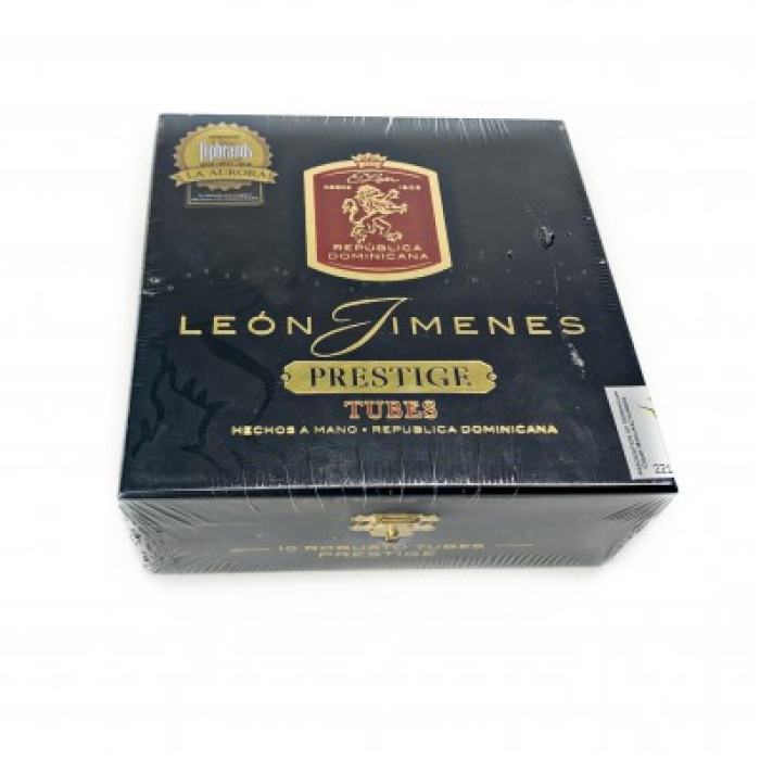 Коробка Leon Jimenes Prestige Robusto Tubos на 10 сигар