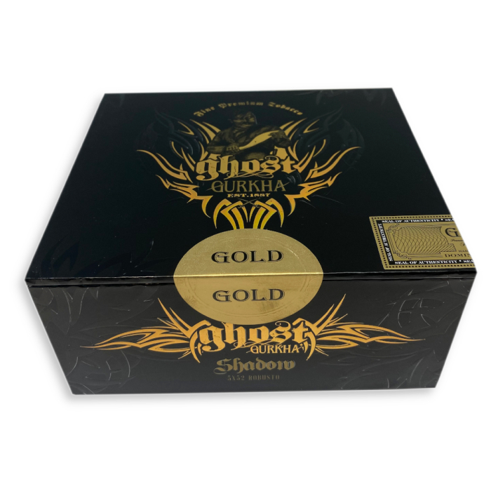 Коробка Gurkha Ghost Gold Shadow на 21 сигару