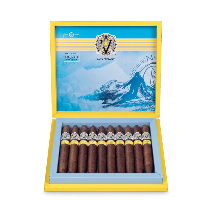 Коробка AVO Regional North LE 2020 на 10 сигар