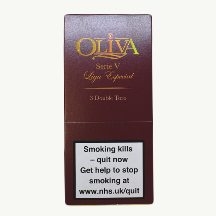 Упаковка Oliva Serie V Double Toro на 3 сигары