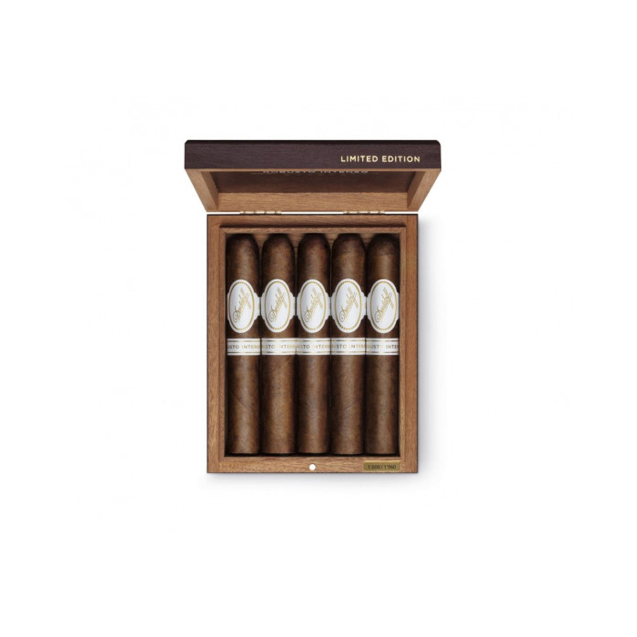 Коробка сигар Davidoff LE 2020 Robusto Intenso на 5 сигар