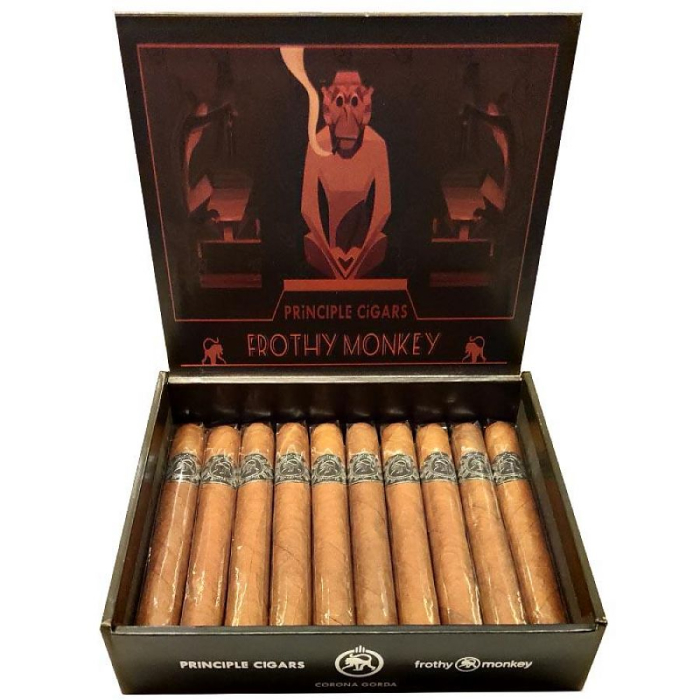 Коробка Principle Frothy Monkey Corona Gorda на 20 сигар 