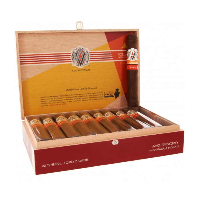 Коробка AVO Syncro Fogata Special Toro на 20 сигар