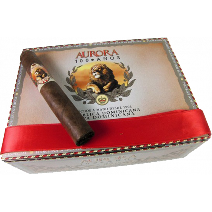 Коробка La Aurora 100 Anos Robusto на 25 сигар