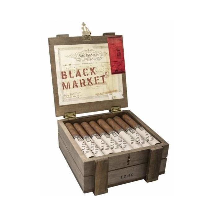 Коробка Alec Bradley Black Market Toro на 24 сигары
