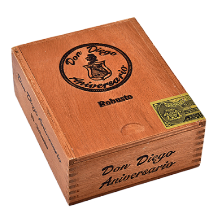 Коробка Don Diego Aniversario Robusto на 10 сигар