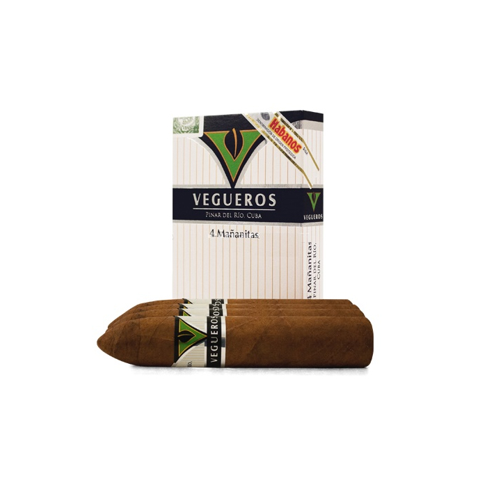Упаковка Vegueros Mananitas на 4 сигары