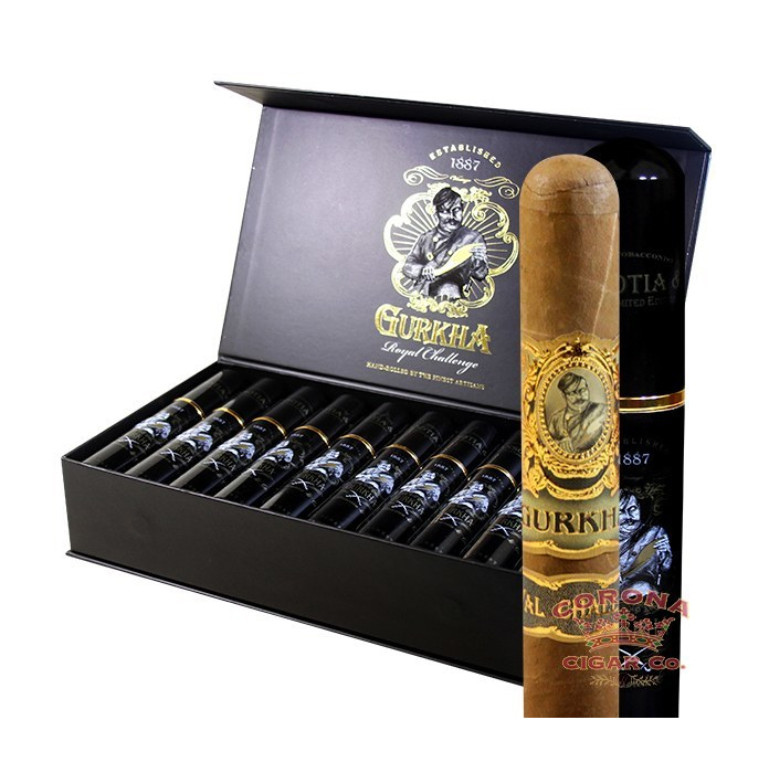 Коробка Gurkha Royal Challenge Toro Tubos на 20 сигар