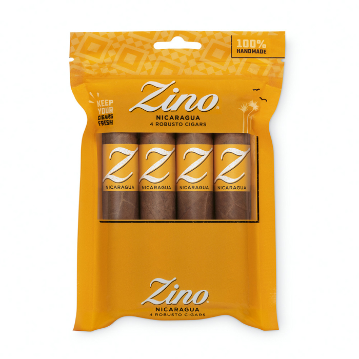 Упаковка Zino Nicaragua Robusto на 4 сигары