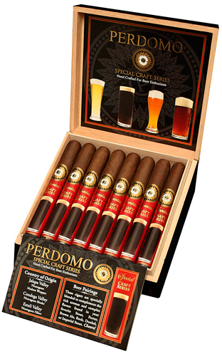 Коробка Perdomo Special Craft Series Amber Sun Grown Gordo на 24 сигары