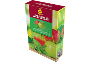 Кальянный табак Al Fakher - Two Apples Mint 50 гр.
