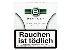 Bentley White Mini 10 Cigarillos