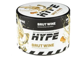 Бестабачная смесь Hype Brut Wine 50 гр.