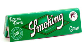 Бумага для самокруток Smoking Regular Green