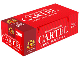 Сигаретные гильзы Cartel Longfilters 200 шт.