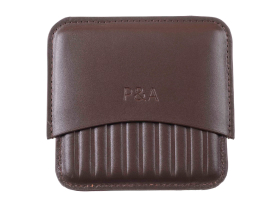 Сигаретница P&A на 10 штук, коричневая T114-Brown