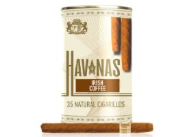Сигариллы Havanas Natural Irish Coffee - туба 35 шт.
