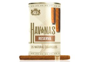 Сигариллы Havanas Natural Reserva - туба 35 шт.