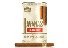 Havanas Natural Strawberry - туба 35 шт.