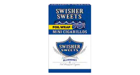 Сигариллы Swisher Sweets Blueberry Mini Cigarillos