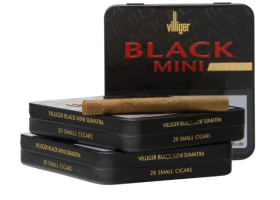Villiger Black Mini Sumatra Filter 20 Cigarillos