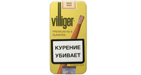 Сигариллы Villiger Premium №6 Sumatra Filter