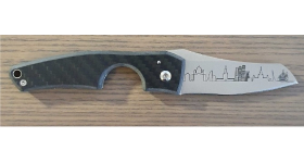 Сигарный нож Le Petit - Skyline - Carbon - Moscow