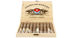 Сигариллы Сигары Aroma De Habana Cabinet Ligero 10 шт.