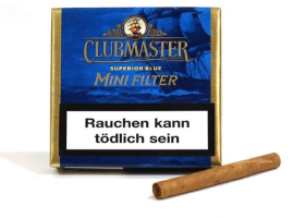 Сигариллы Clubmaster Mini Filter - Blue 10 шт.