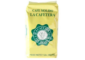 Доминиканский кофе Santo Domingo La Cafetera, молотый 454гр.