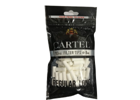 Фильтры для самокруток Cartel Regular Long, 100 шт.