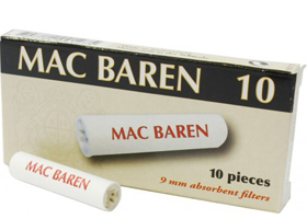 Фильтры для трубок Mac Baren Угольные 9мм, 10шт.