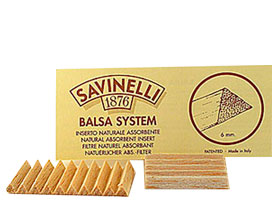 Фильтры для трубок Savinelli Balsa 6 мм. (20шт.)