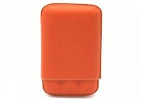 Футляр Chesterfield Culture Orange на 3 сигары