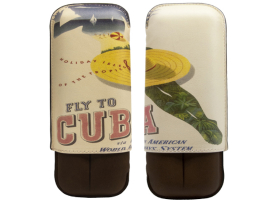 Футляр Fly To Cuba Bourbon на 2 сигары