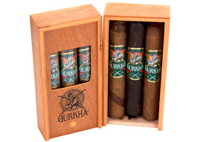 Подарочный набор сигар Gurkha Trinity Robusto