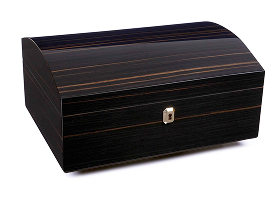 Хьюмидор Gentili Dome Top на 60 сигар, Эбеновое дерево SV60-Ebony Dome Top