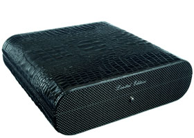 Хьюмидор Gentili Croco Black на 25 сигар Limited Edition SV20-Croco-Black