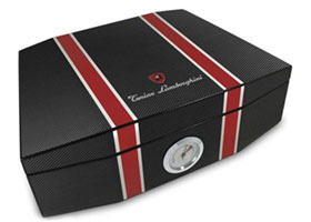 Хьюмидор Tonino Lamborghini Misano Black Carbon fiber