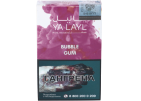 Кальянный табак YALAYL - BUBBLE GUM  - 35 гр.