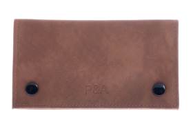 Кисет P&A для самокруток, экокожа, коричневый H165-3