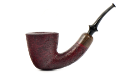 Курительная трубка Astra - Aurora 134 - Dublin bent Bordeaux Blast, без фильтра